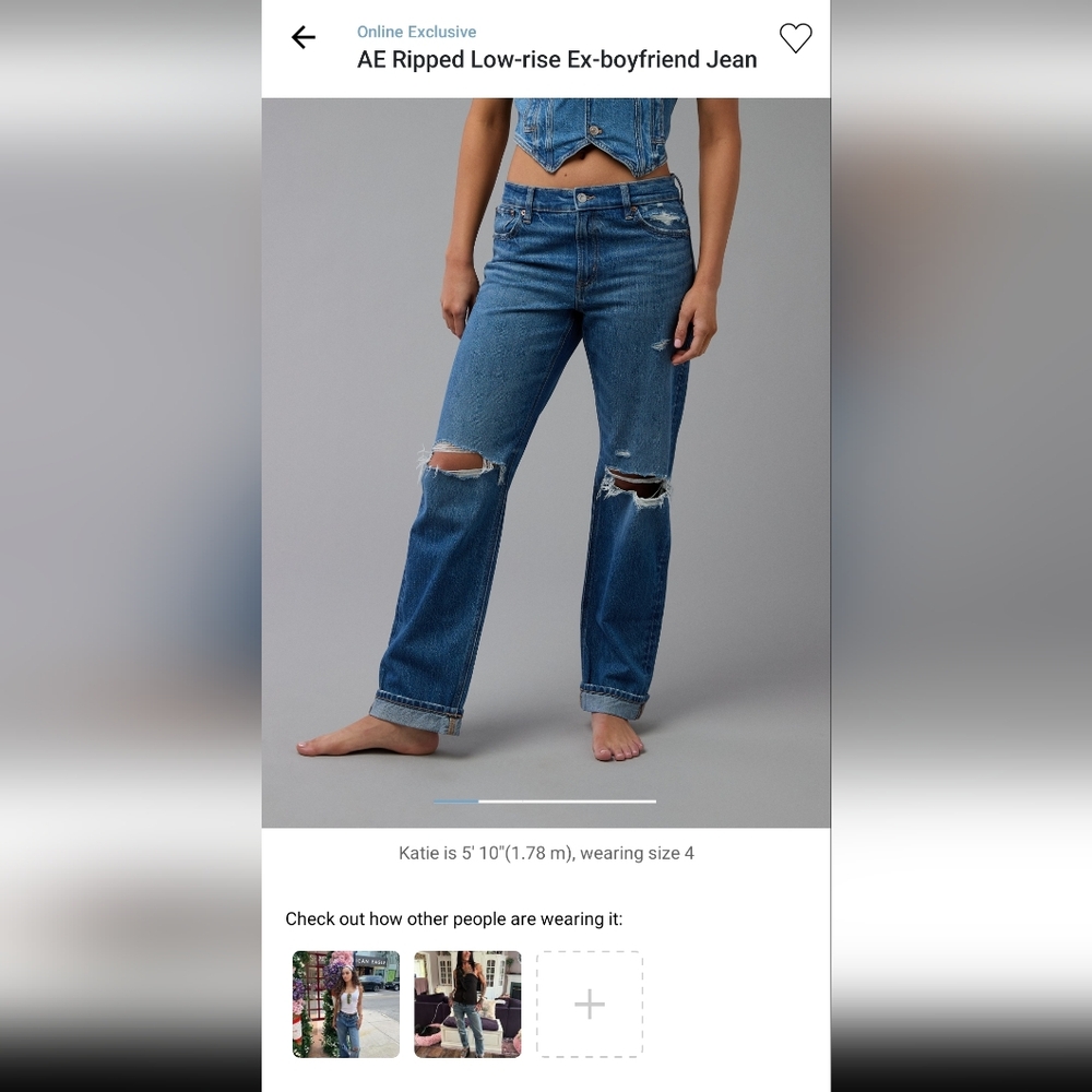 American Eagle Ex Boyfriend Jeans